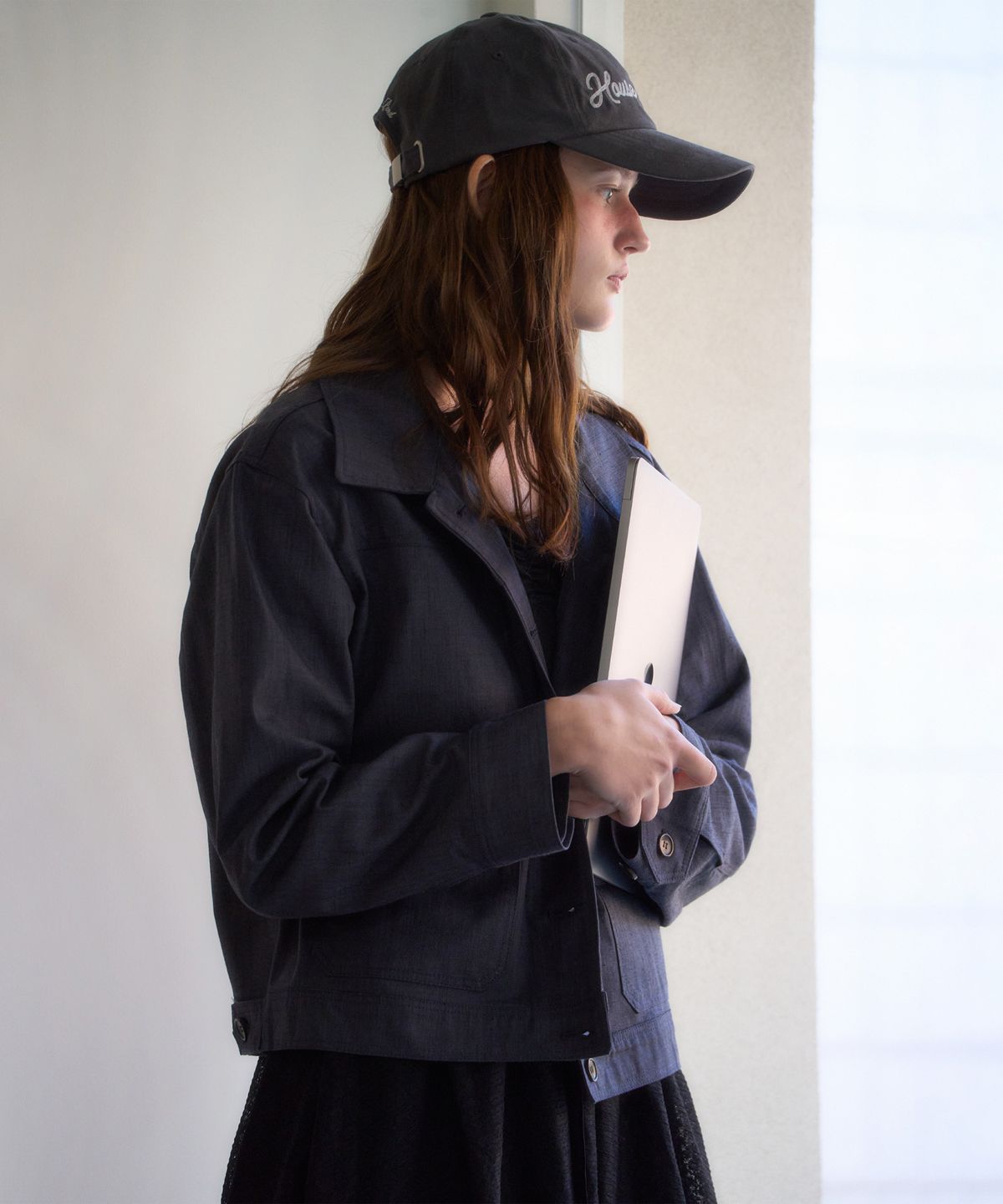 하우스 오브 폰드(HOUSE OF POND) Linen Work Jacket_Navy