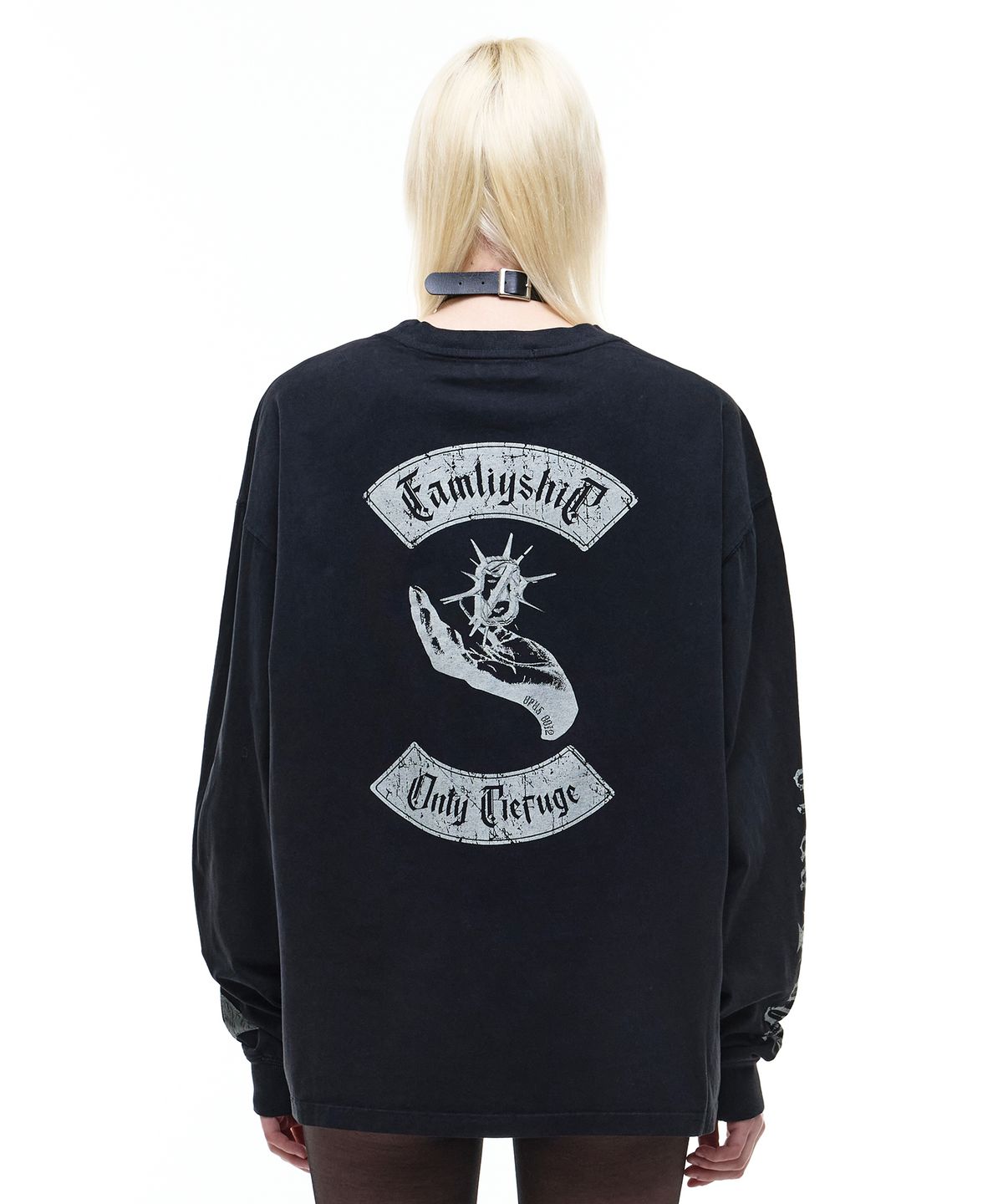 오퍼스 0012(OPUS 0012) Op. 07 CREATION LONG SLV T-SHIRT BLACK
