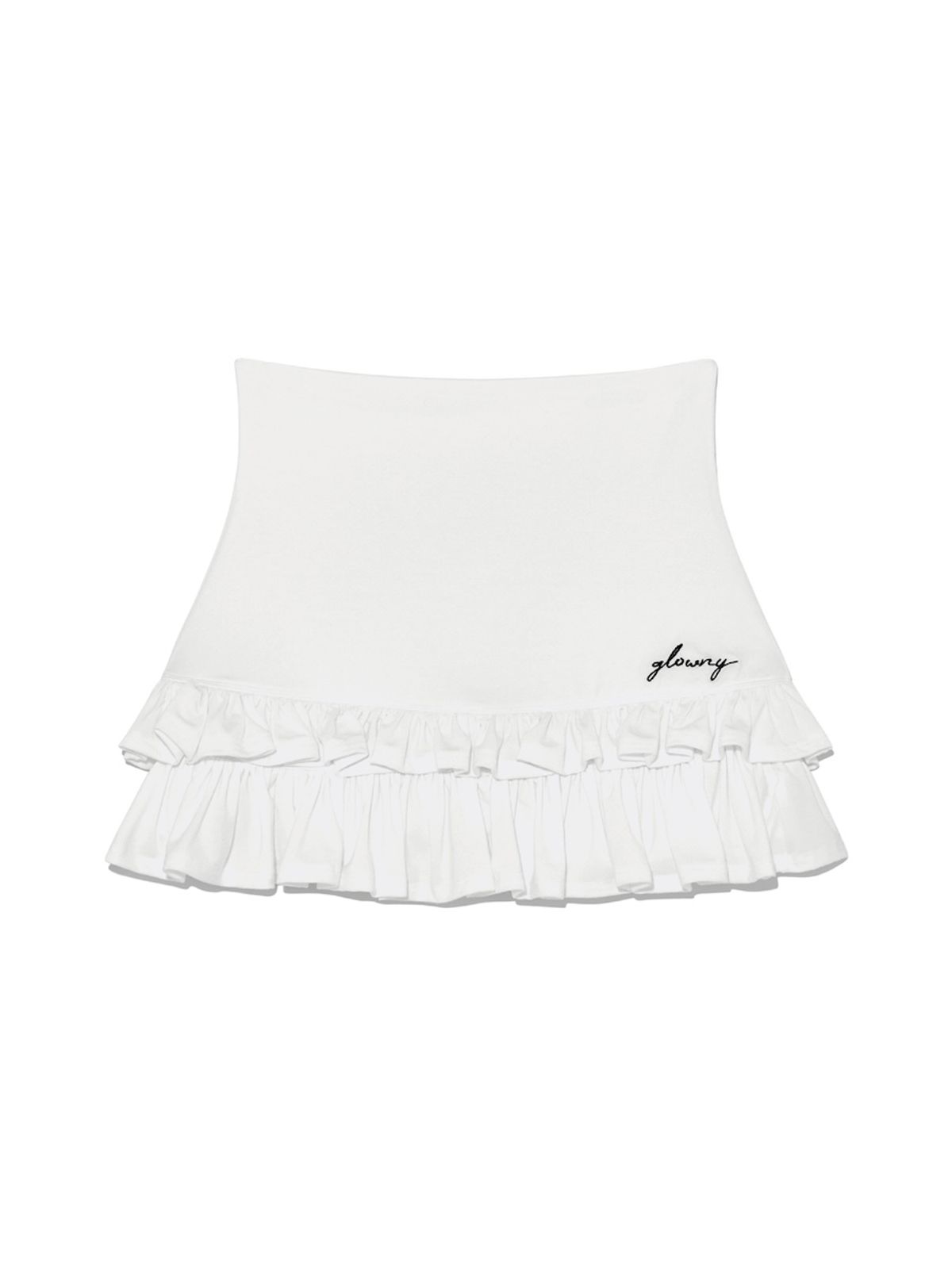글로니(GLOWNY) LULU RUFFLE MINI SKIRT (2 Colors)
