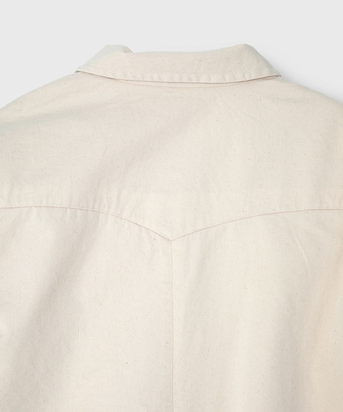 벌스데이수트(BIRTHDAYSUIT) TWILL WESTERN JACKET (NATURAL)