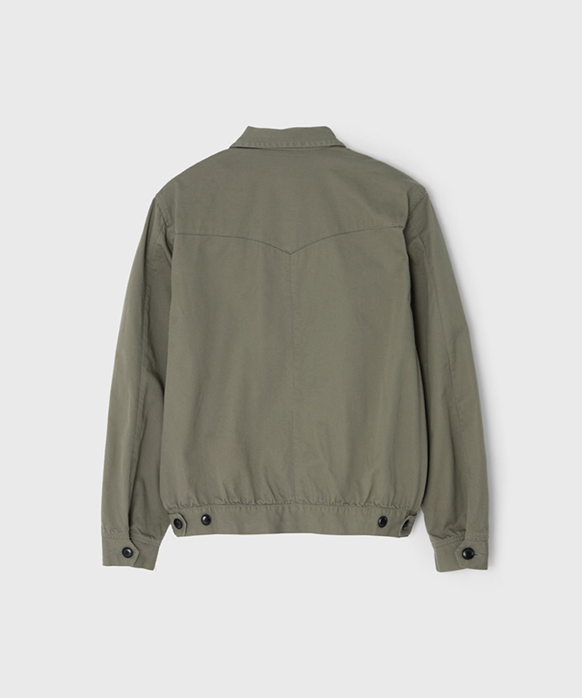 벌스데이수트(BIRTHDAYSUIT) TWILL WESTERN JACKET (OLIVE)
