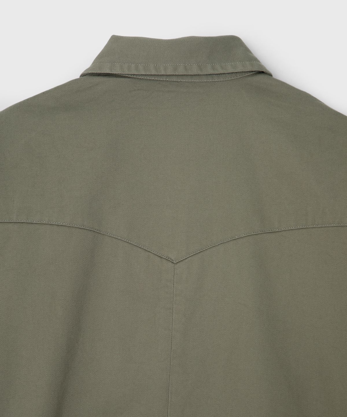 벌스데이수트(BIRTHDAYSUIT) TWILL WESTERN JACKET (OLIVE)