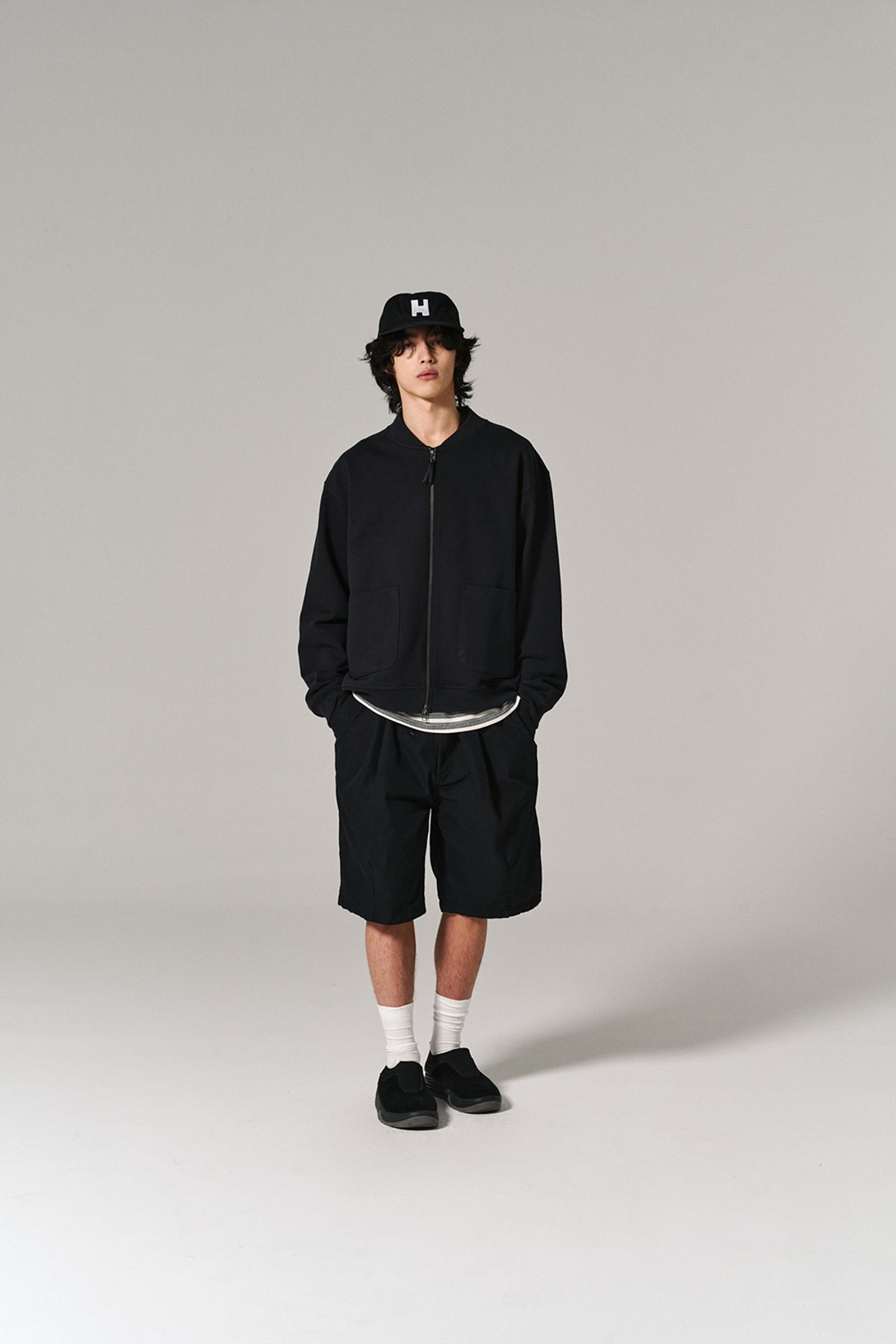 히즈핸더(HISHANDER) C-2 JACKET BLACK