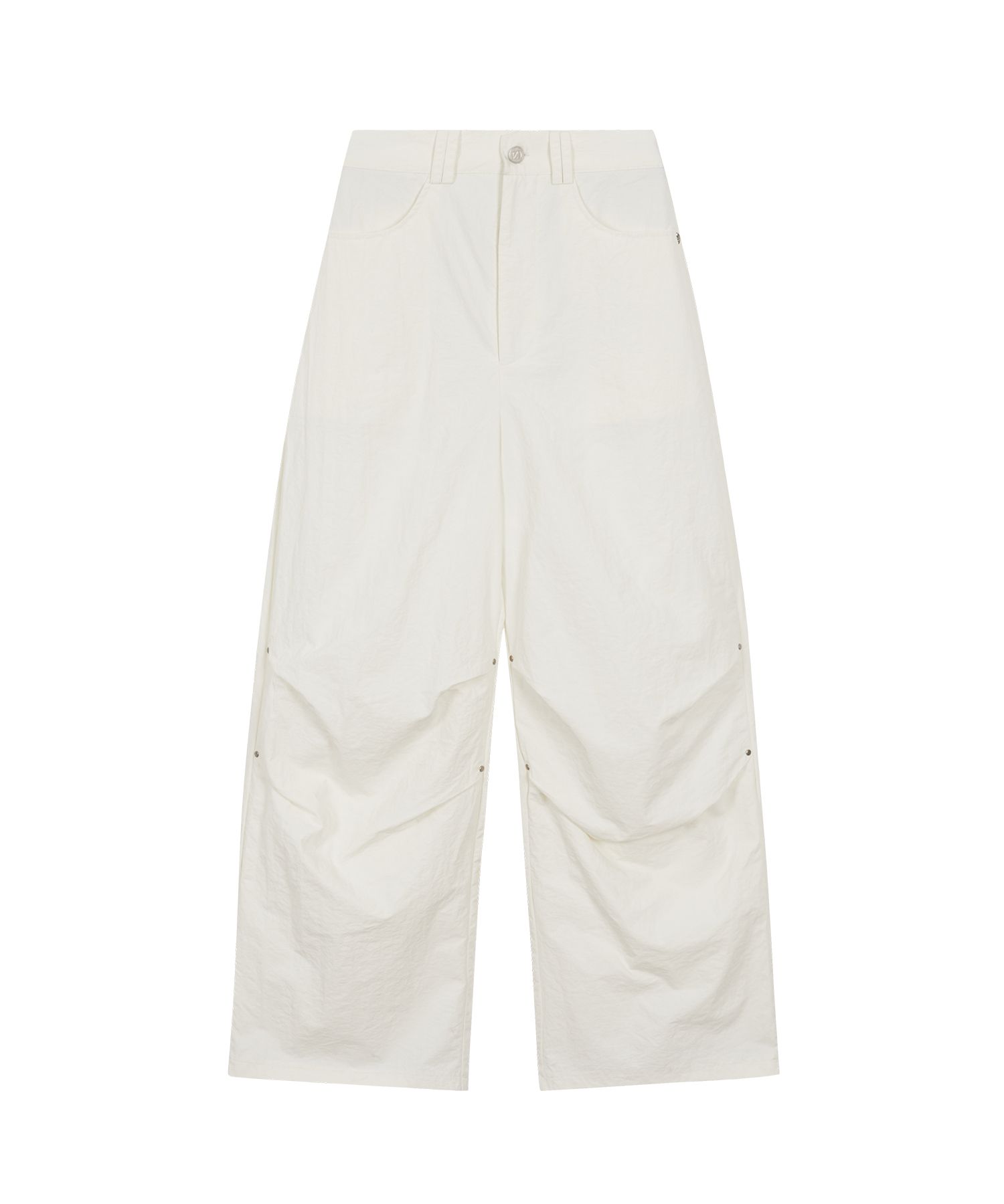 MUSINSA | ILLIGO IG pin tuck wide pants white