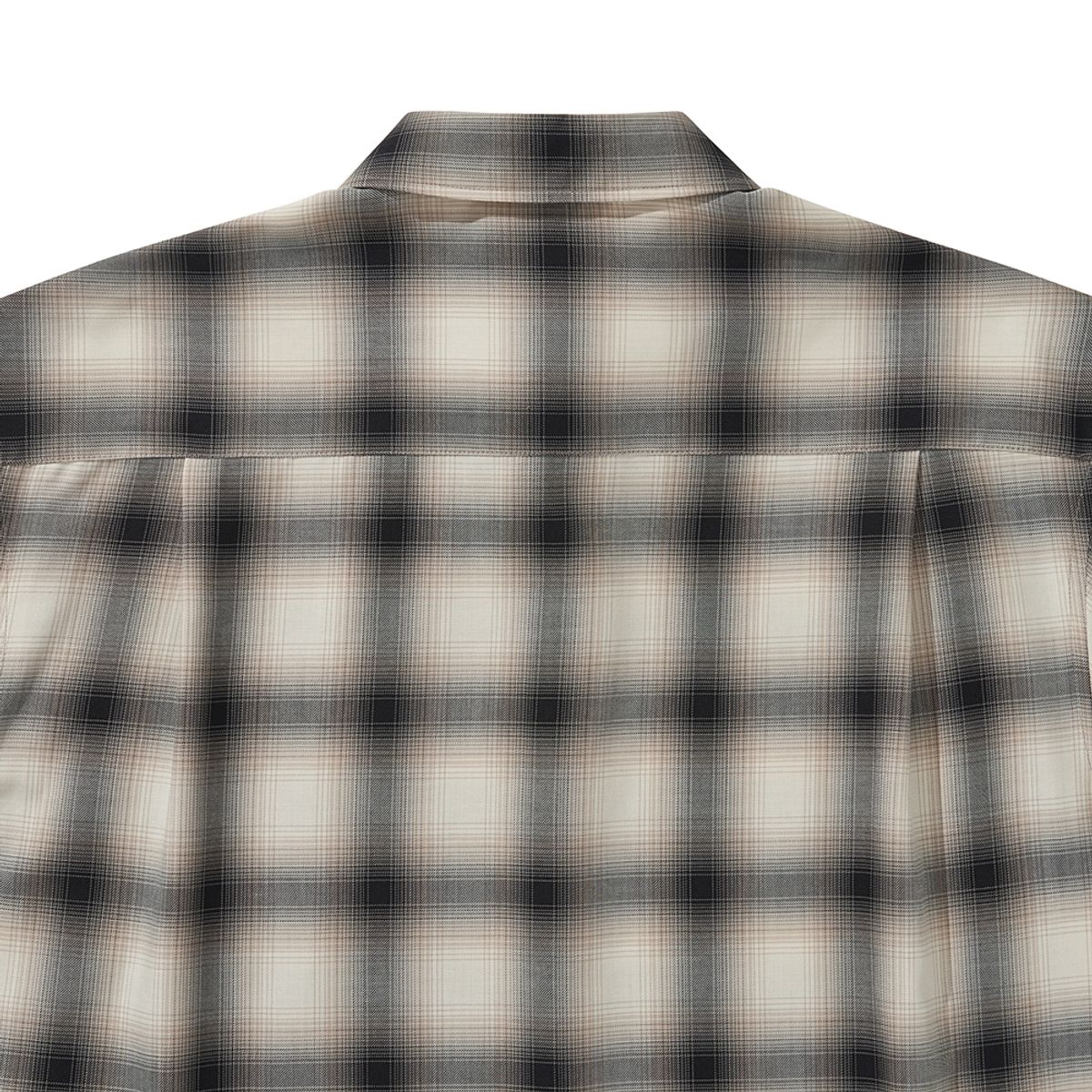 히즈핸더(HISHANDER) PLAID CHECK SHIRTS BLACK