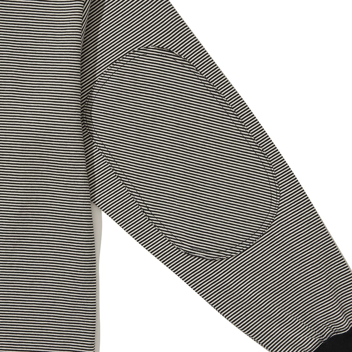 히즈핸더(HISHANDER) ROUND PATCH THIN L/S T-SHIRTS BLACK