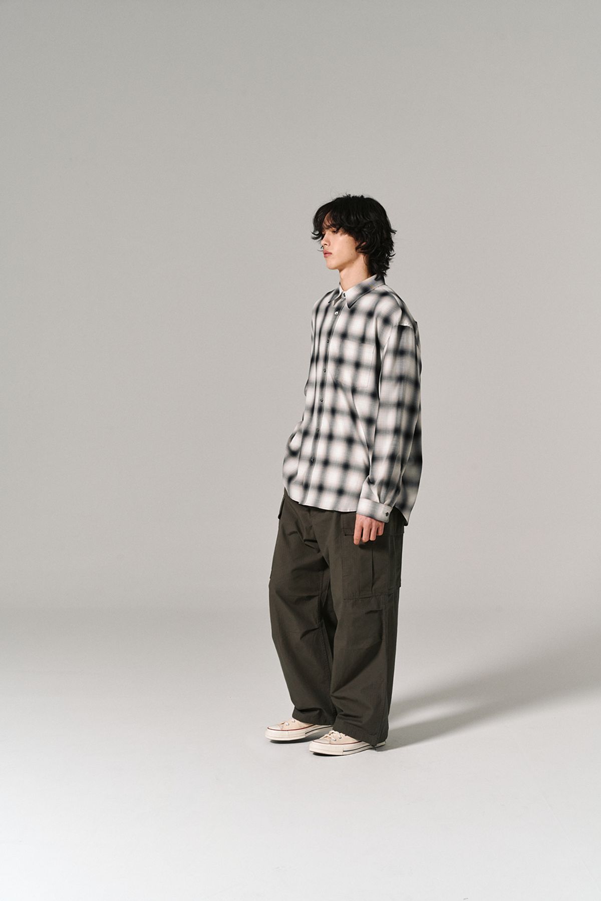 히즈핸더(HISHANDER) RIPSTOP BDU UTILITY PANTS OLIVE