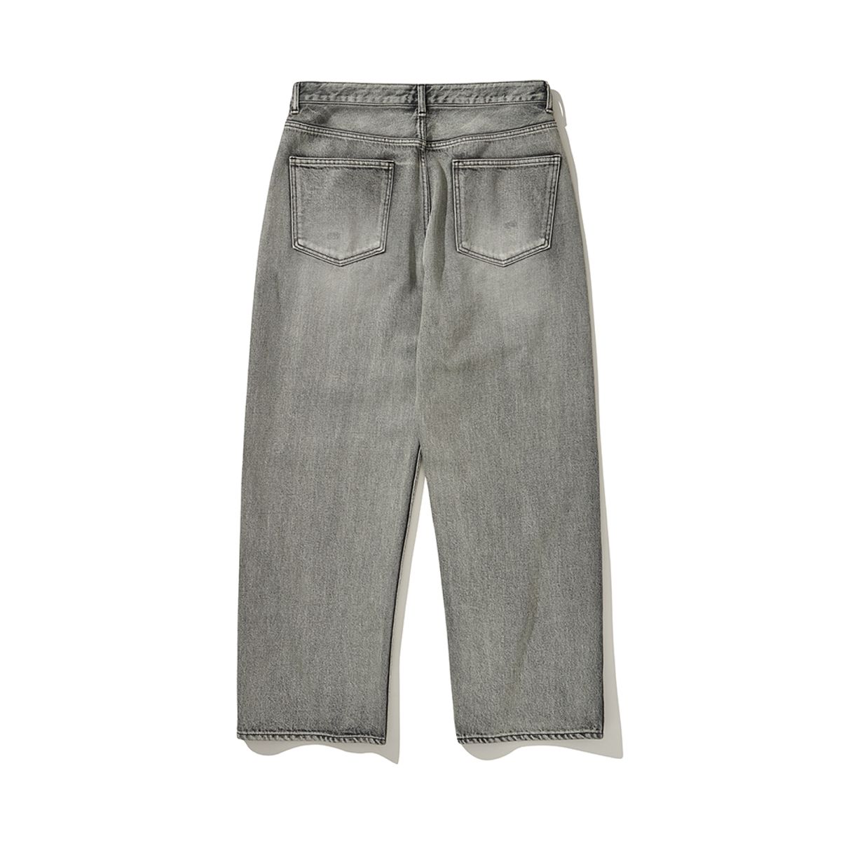 히즈핸더(HISHANDER) WASHED 5P DENIM PANTS BLEACHED BLACK