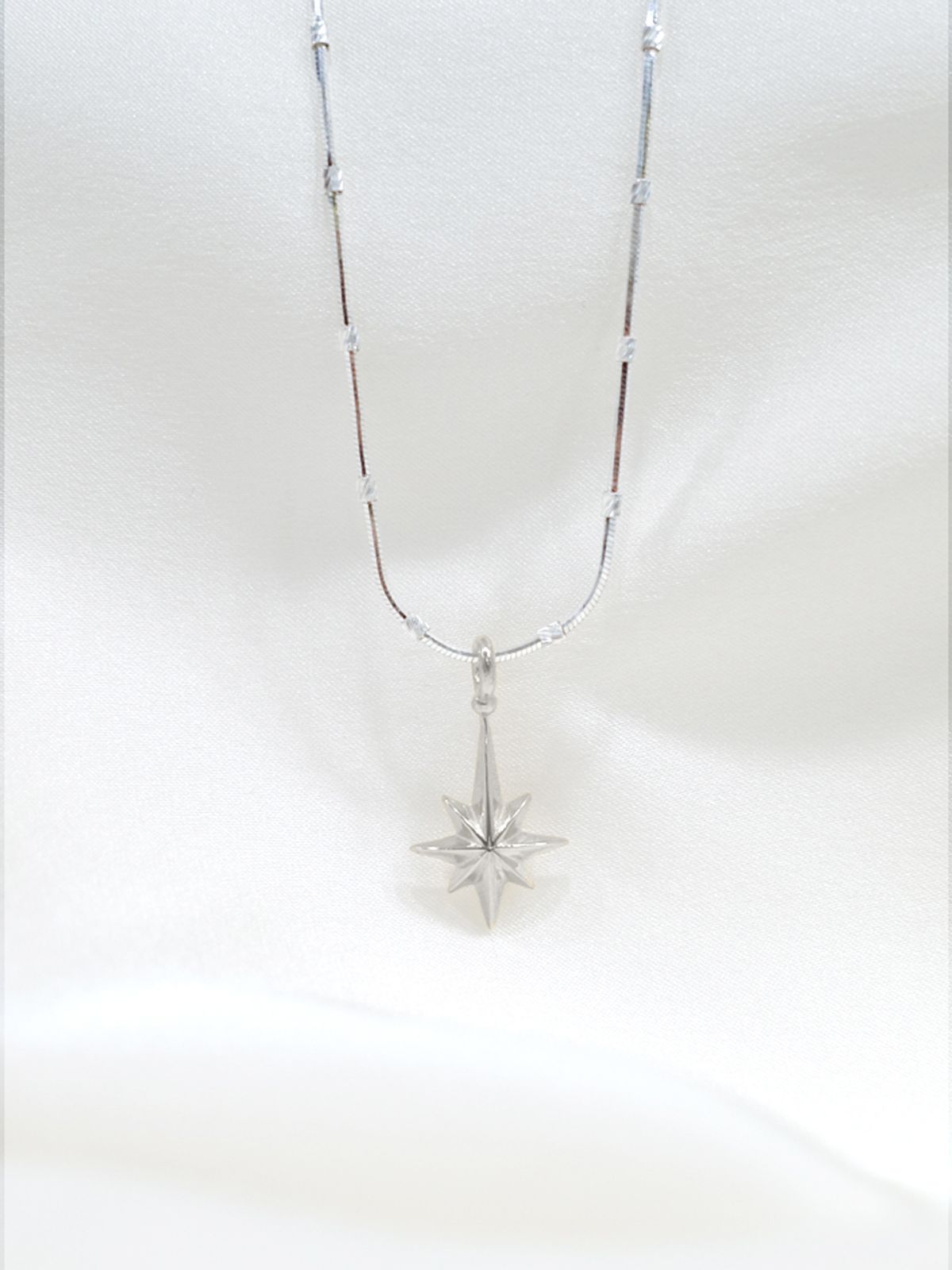 오버그레이(OVERGREY) Polaris Necklace - Silver