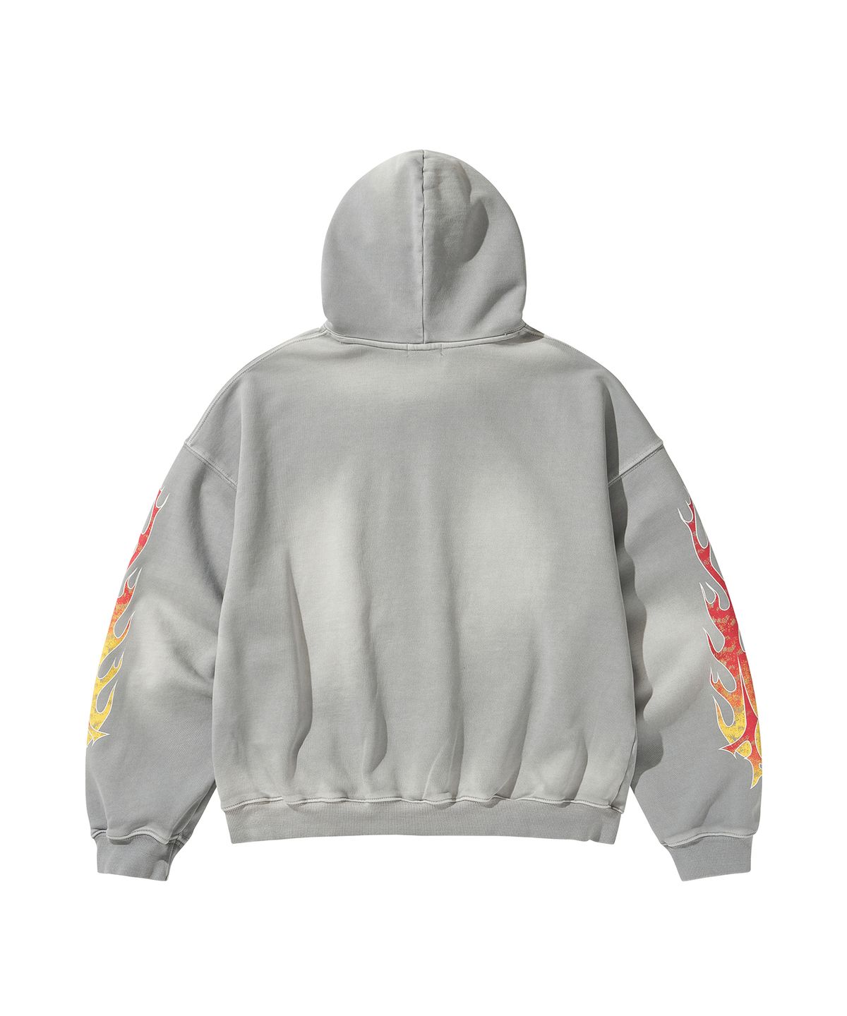 리베레(LIBERE) FLAME BEADS HOODIE / GRAY