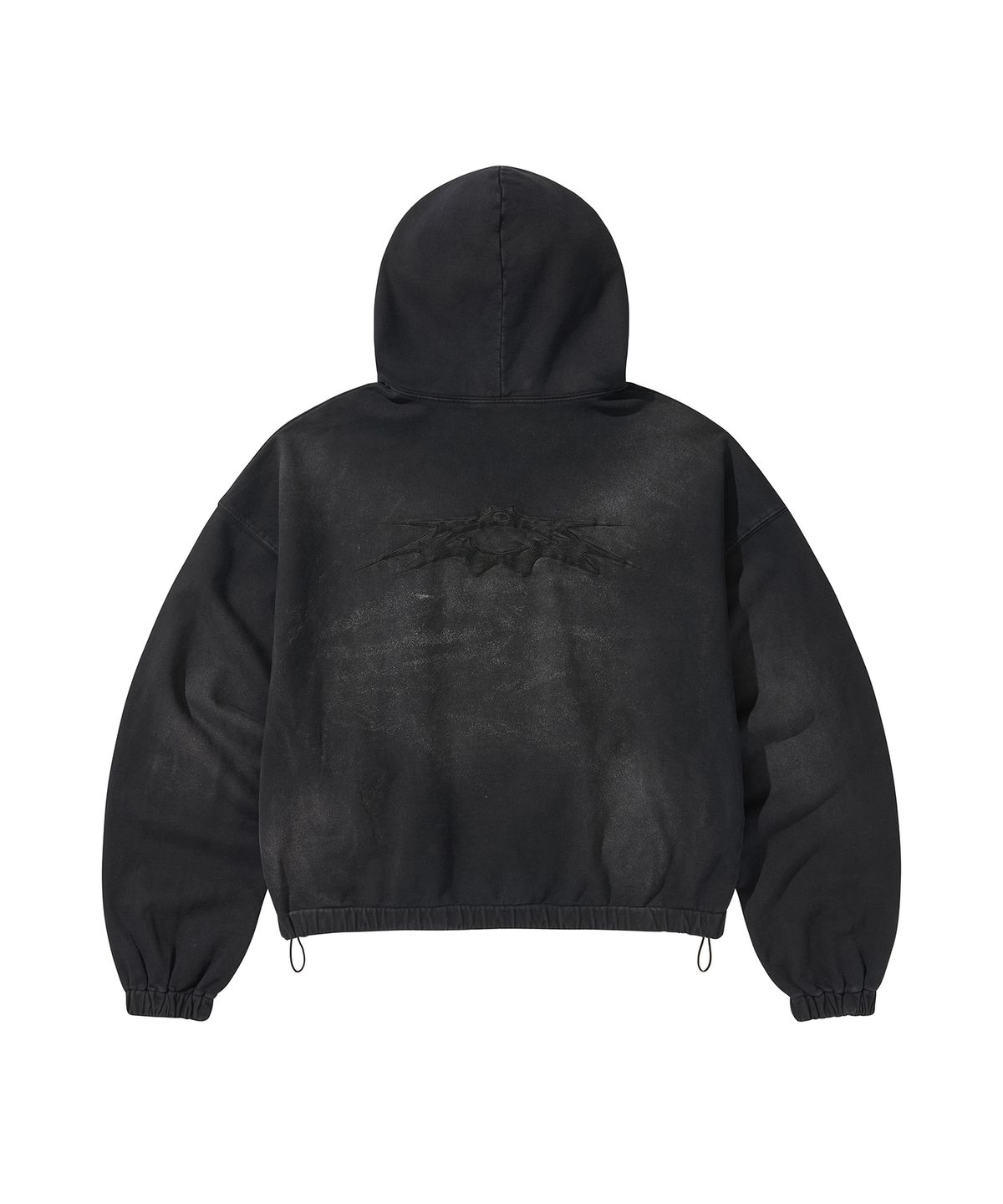 리베레(LIBERE) LOGO STRING HOODIE / BLACK