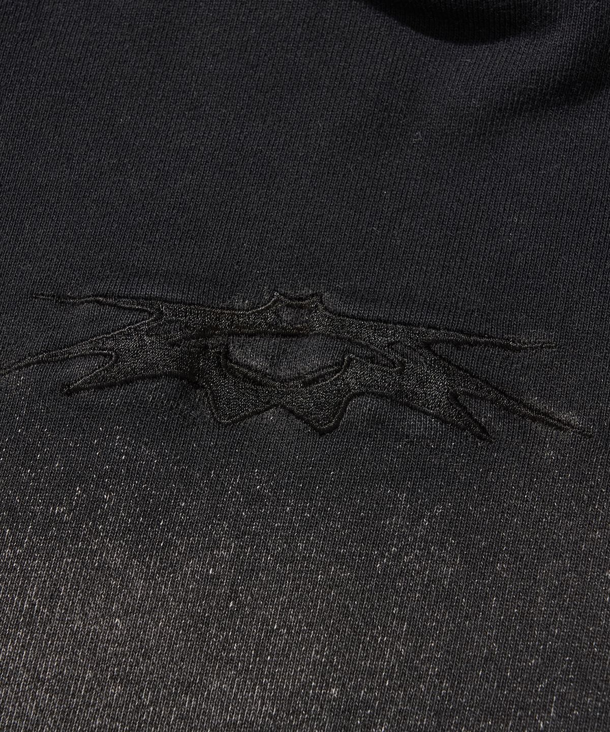 리베레(LIBERE) LOGO STRING HOODIE / BLACK