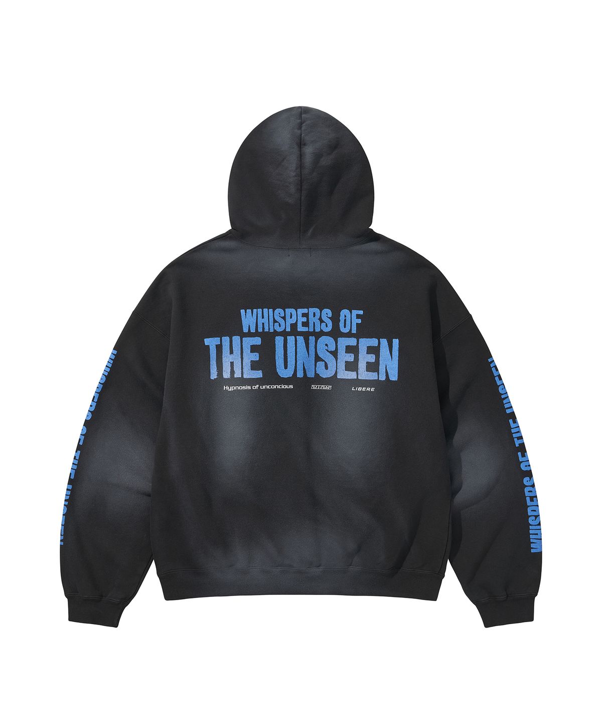 리베레(LIBERE) WHISPERS OF THE UNSEEN HOODIE / BLACK