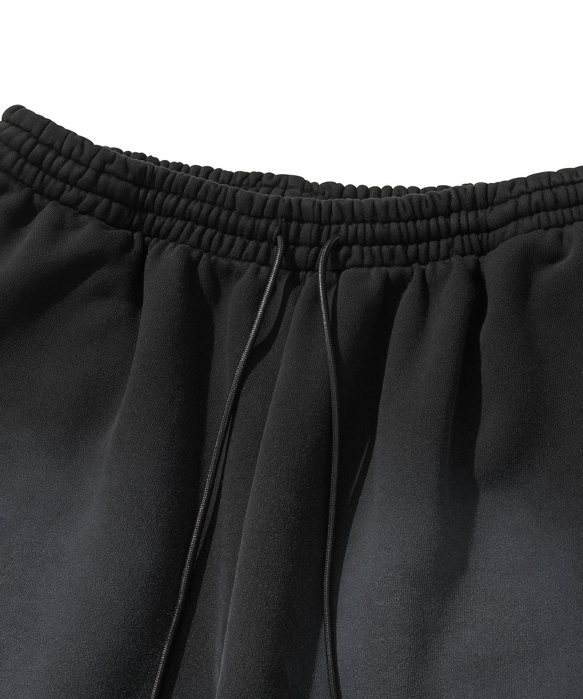 리베레(LIBERE) LOGO SWEAT HALF PANTS / BLACK