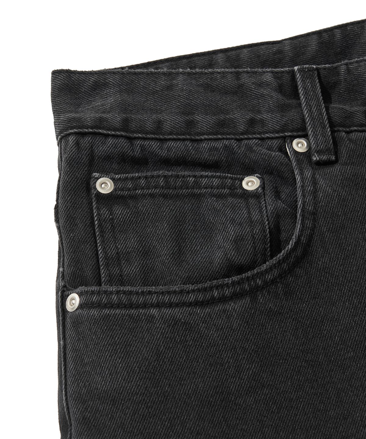 리베레(LIBERE) BAGGY DENIM PANTS / BLACK