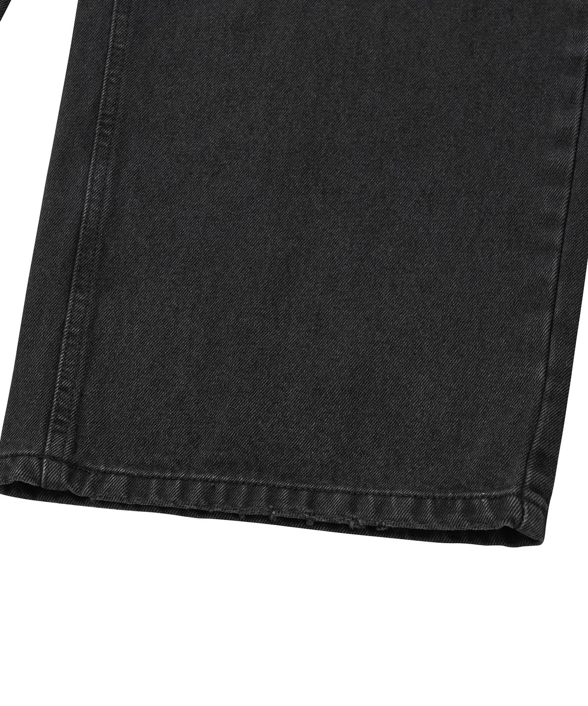 리베레(LIBERE) BAGGY DENIM PANTS / BLACK