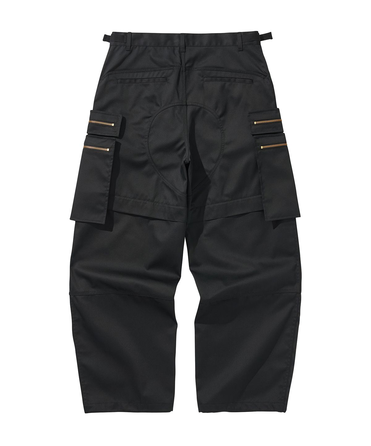 리베레(LIBERE) MULTI ZIP POCKET PANTS / BLACK