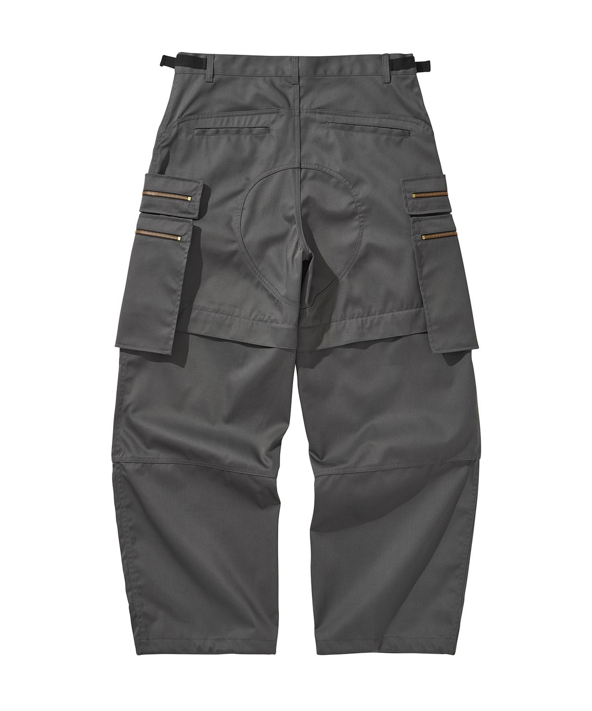 리베레(LIBERE) MULTI ZIP POCKET PANTS / CHARCOAL