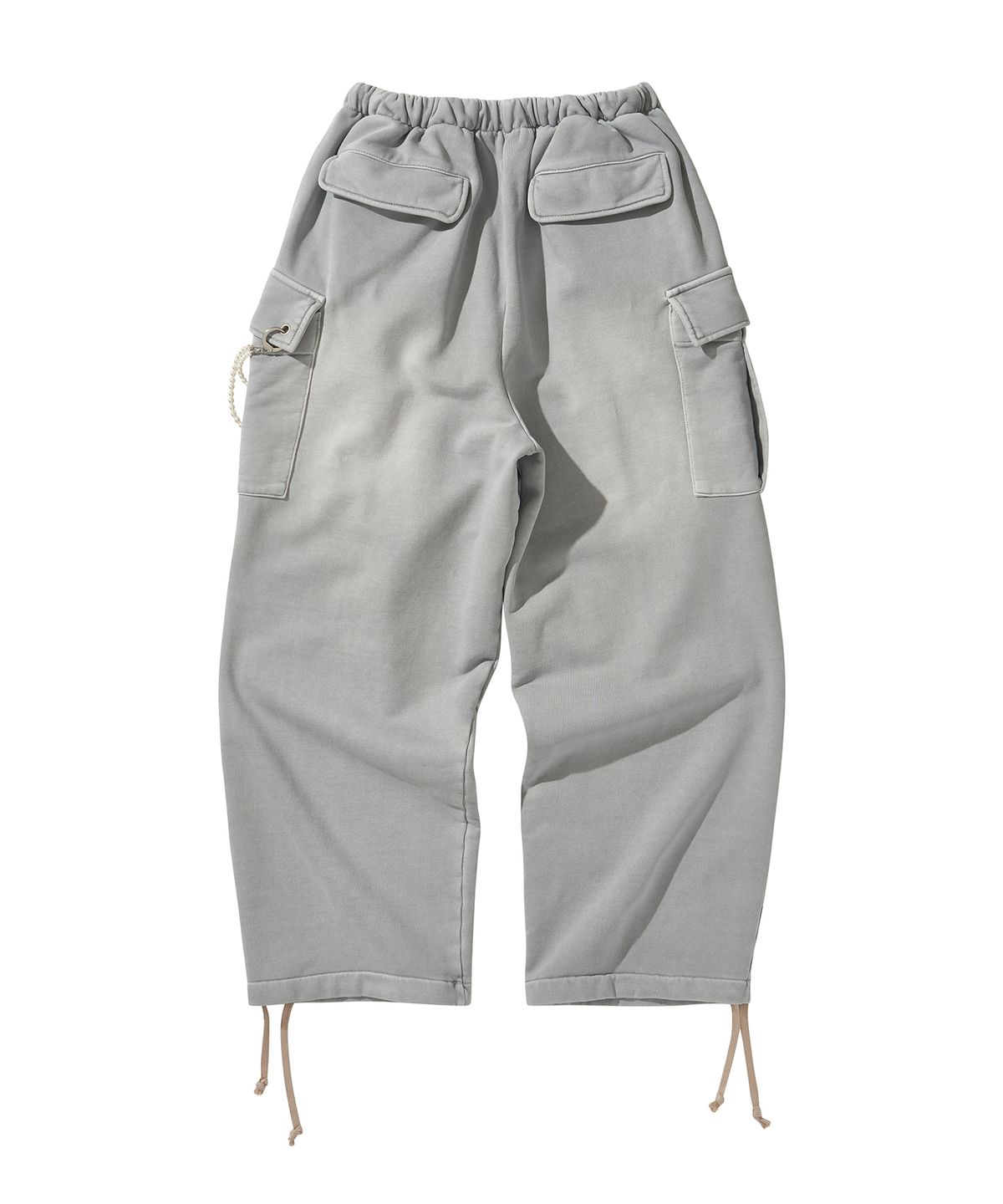 리베레(LIBERE) WASHED SWEAT CARGO PANTS / GRAY