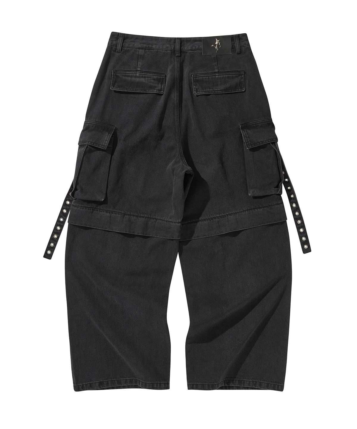 리베레(LIBERE) UTILITY CARGO PANTS / BLACK