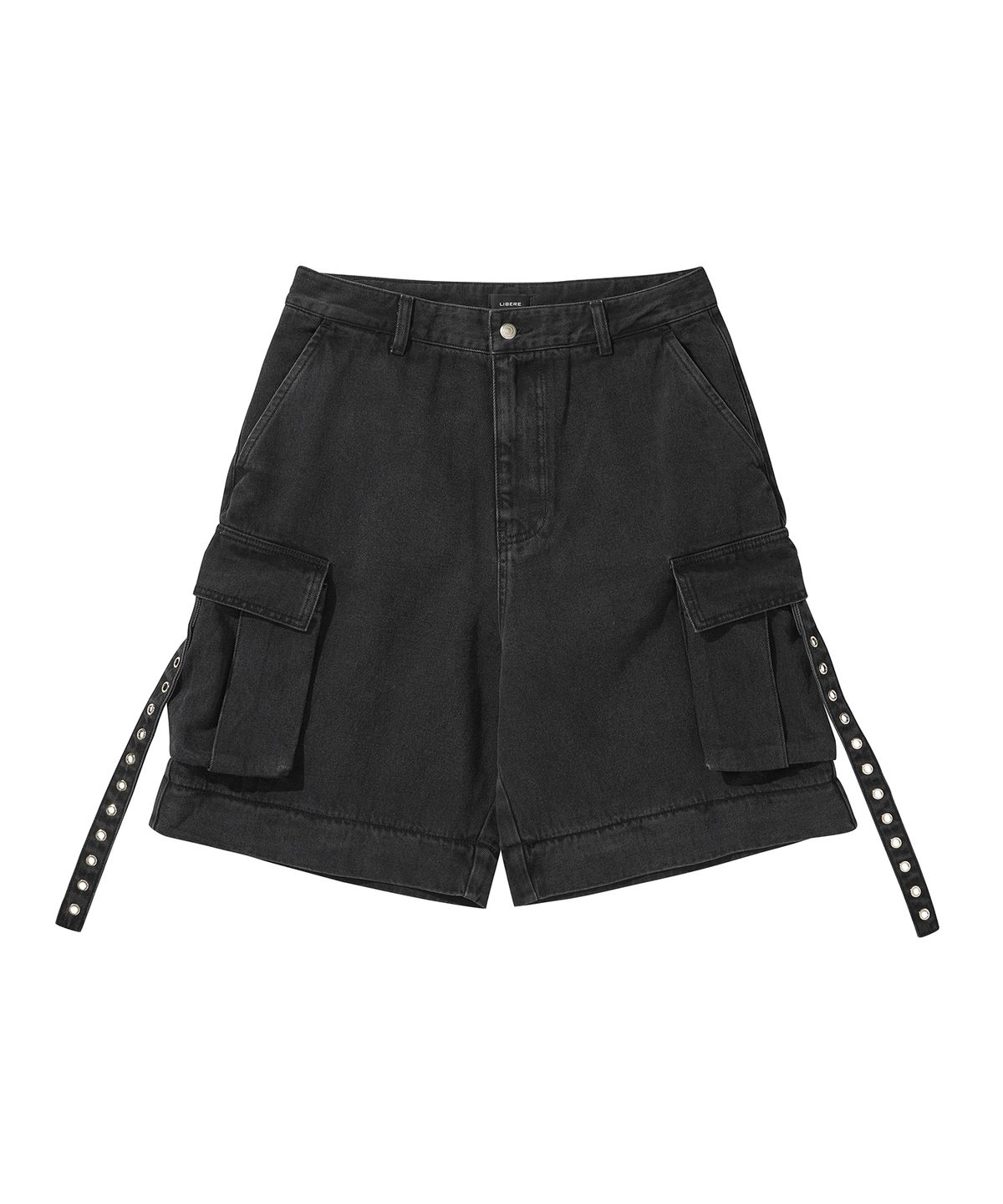 리베레(LIBERE) UTILITY CARGO PANTS / BLACK