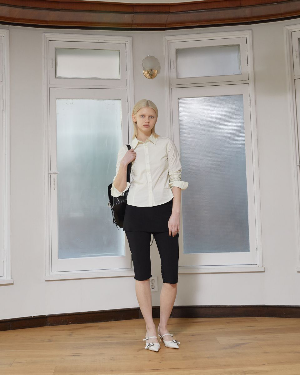 MUSINSA公式 | MATIN KIM BUCKLE DETAIL BACK PACK IN BLACK