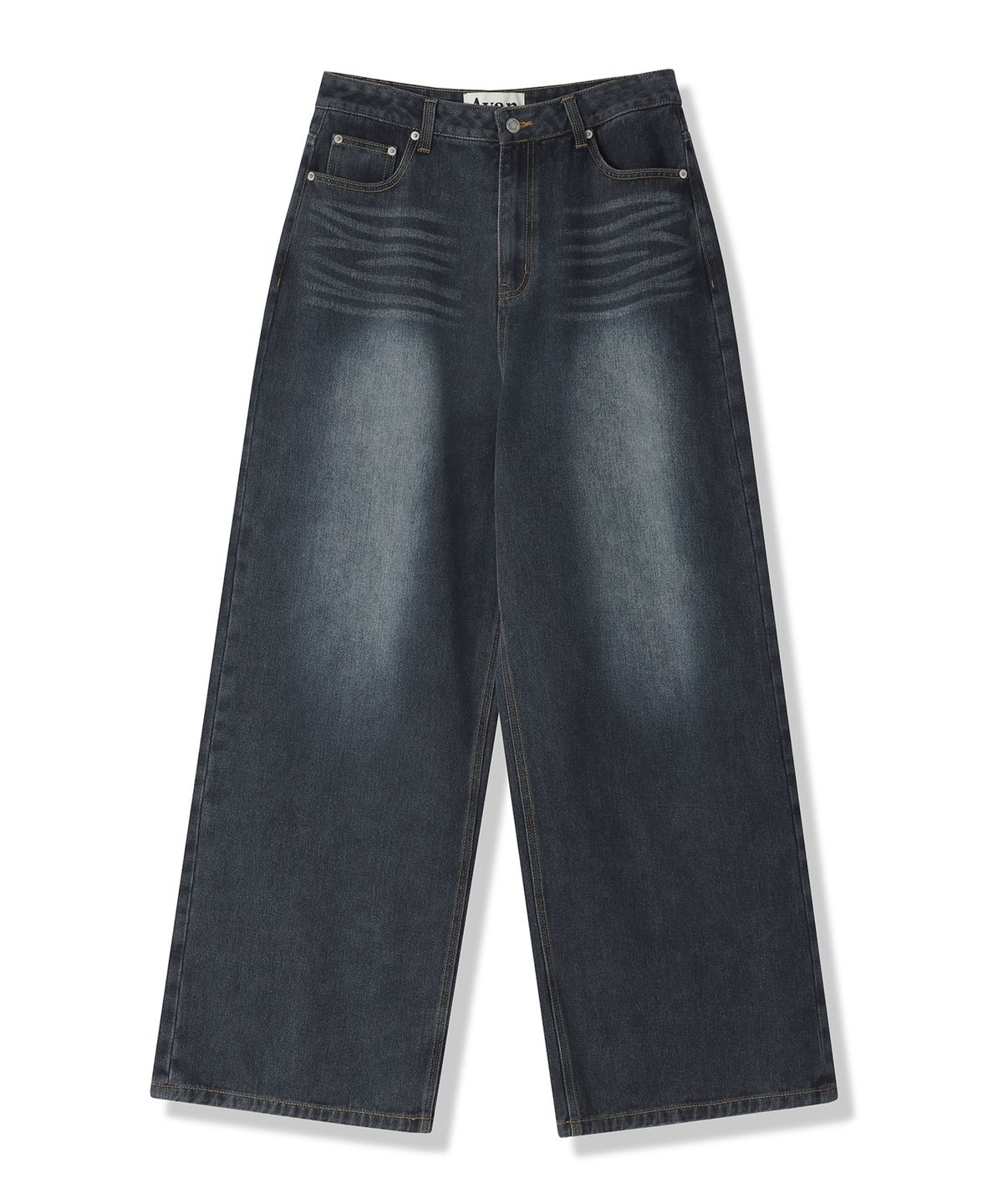 어반드레스(AVANDRESS) Basic Brush Daily Wide Pants WASHING BLACK