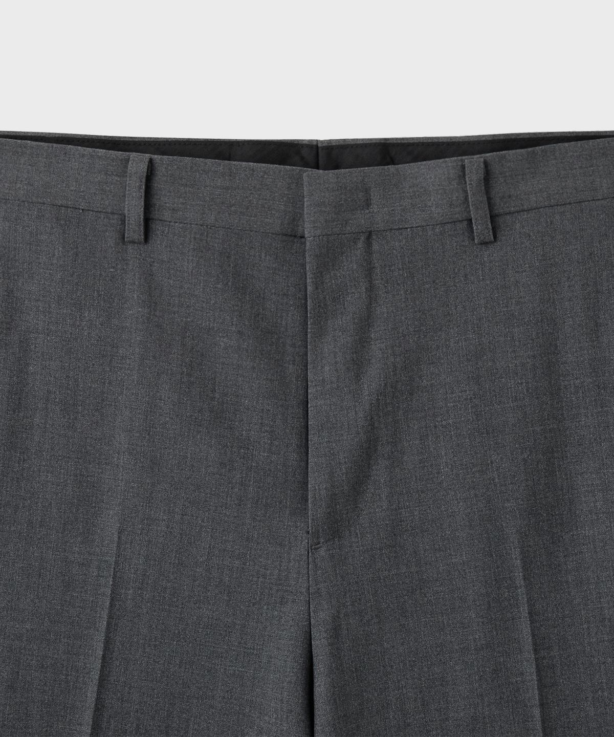 브랜디드(BRANDED) ESSENTIAL WIDE SLACKS [CHARCOAL]