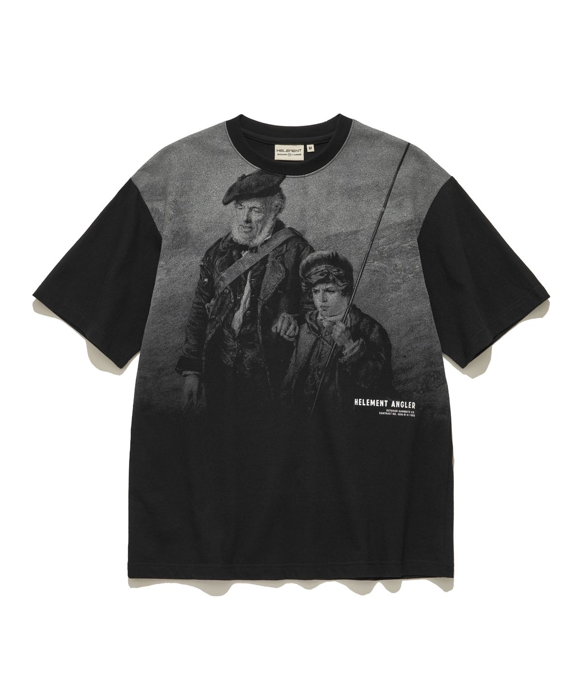 힐리먼트(HELEMENT) 그랜드 그래픽 반팔티셔츠 (BLACK)