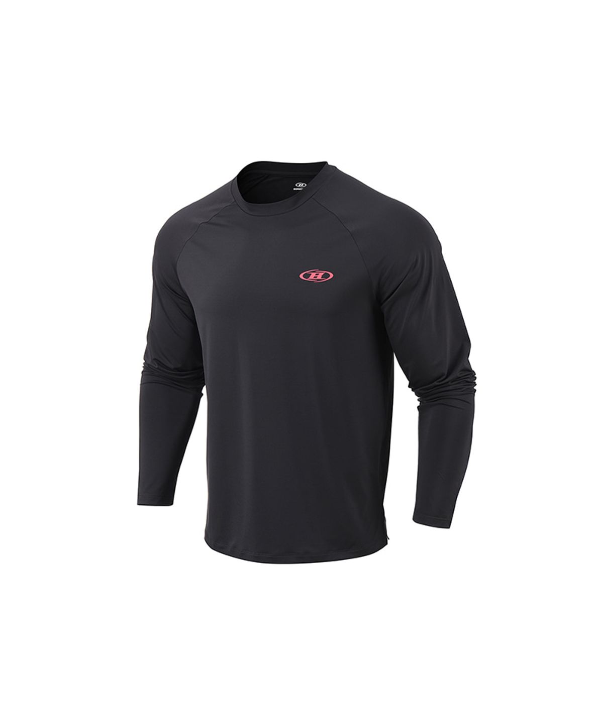 본투윈(BORN TO WIN) BRN SQUARE QUICK DRY LONG SLEEVE [CHARCOAL]