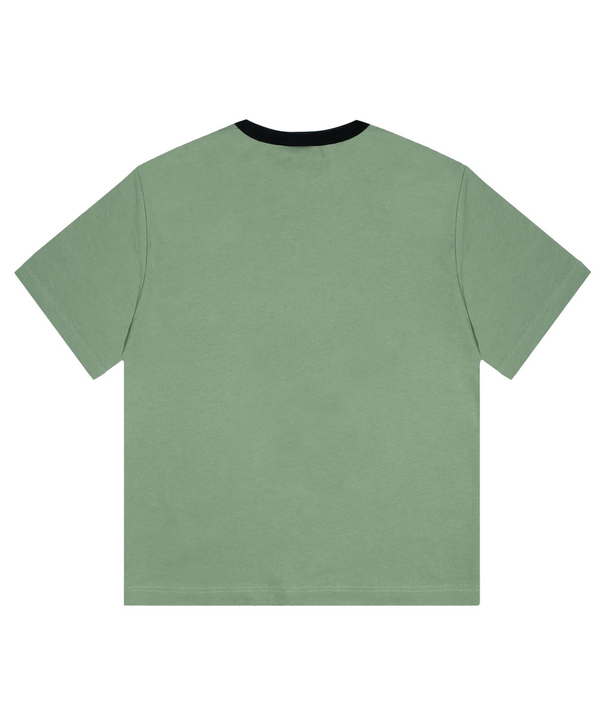 글랙(GLACK) GT129 더티 해리 라인 자수 티셔츠 (GREEN)