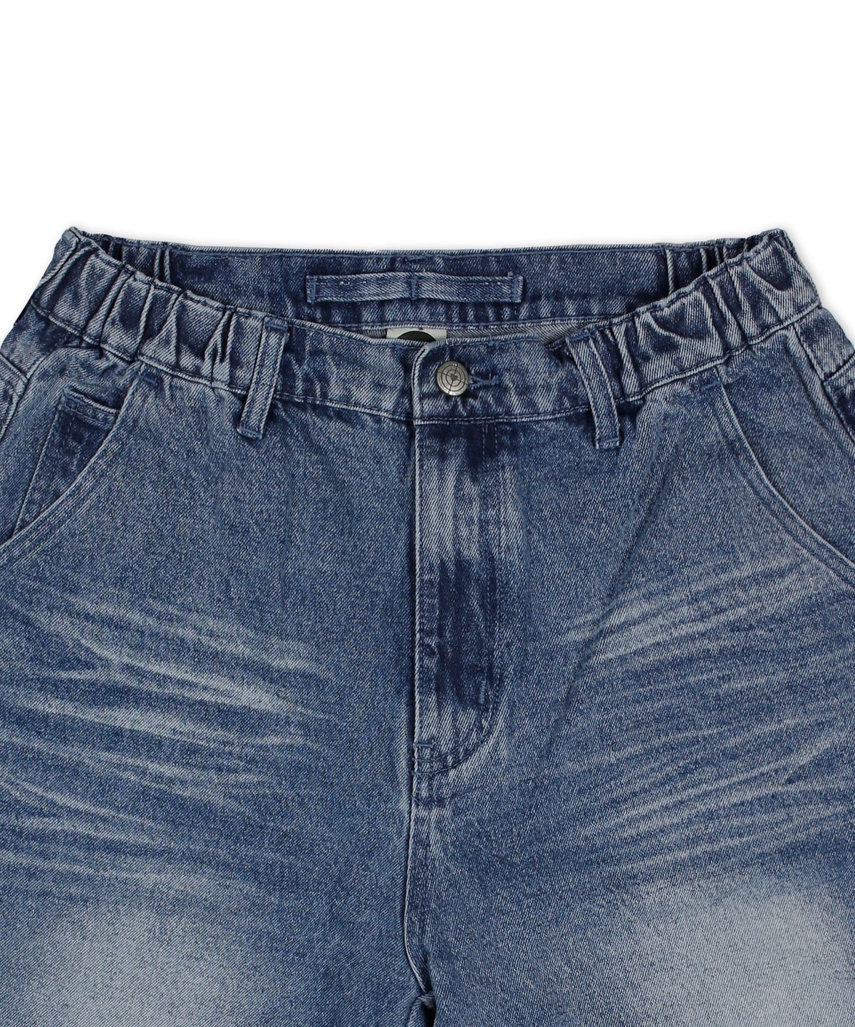 글랙(GLACK) GP132 주얼 크로스 데님 버뮤다 팬츠 (INDIGO)