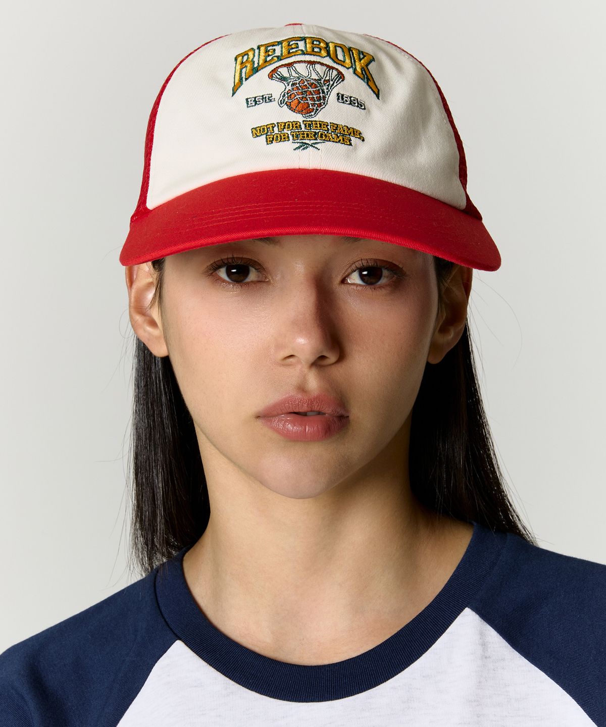 리복(REEBOK) 바스켓볼 트러커 캡 - 레드