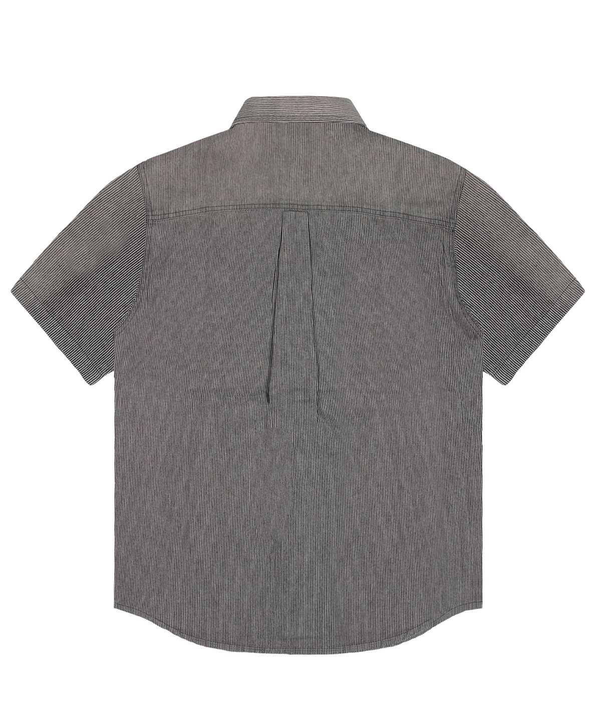 글랙(GLACK) GS014 썬번 히코리 스트라이프 셔츠 (BLACK)