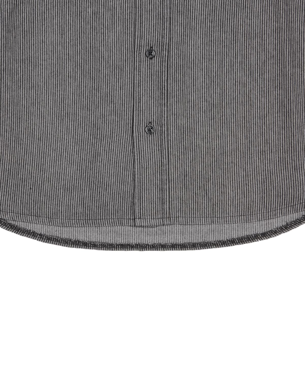 글랙(GLACK) GS014 썬번 히코리 스트라이프 셔츠 (BLACK)