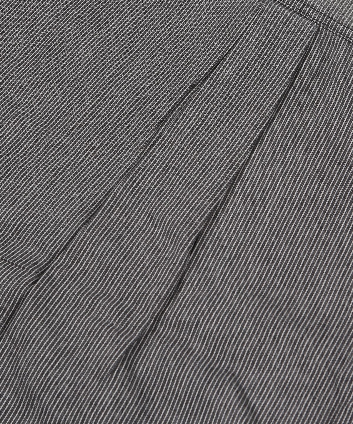 글랙(GLACK) GS014 썬번 히코리 스트라이프 셔츠 (BLACK)