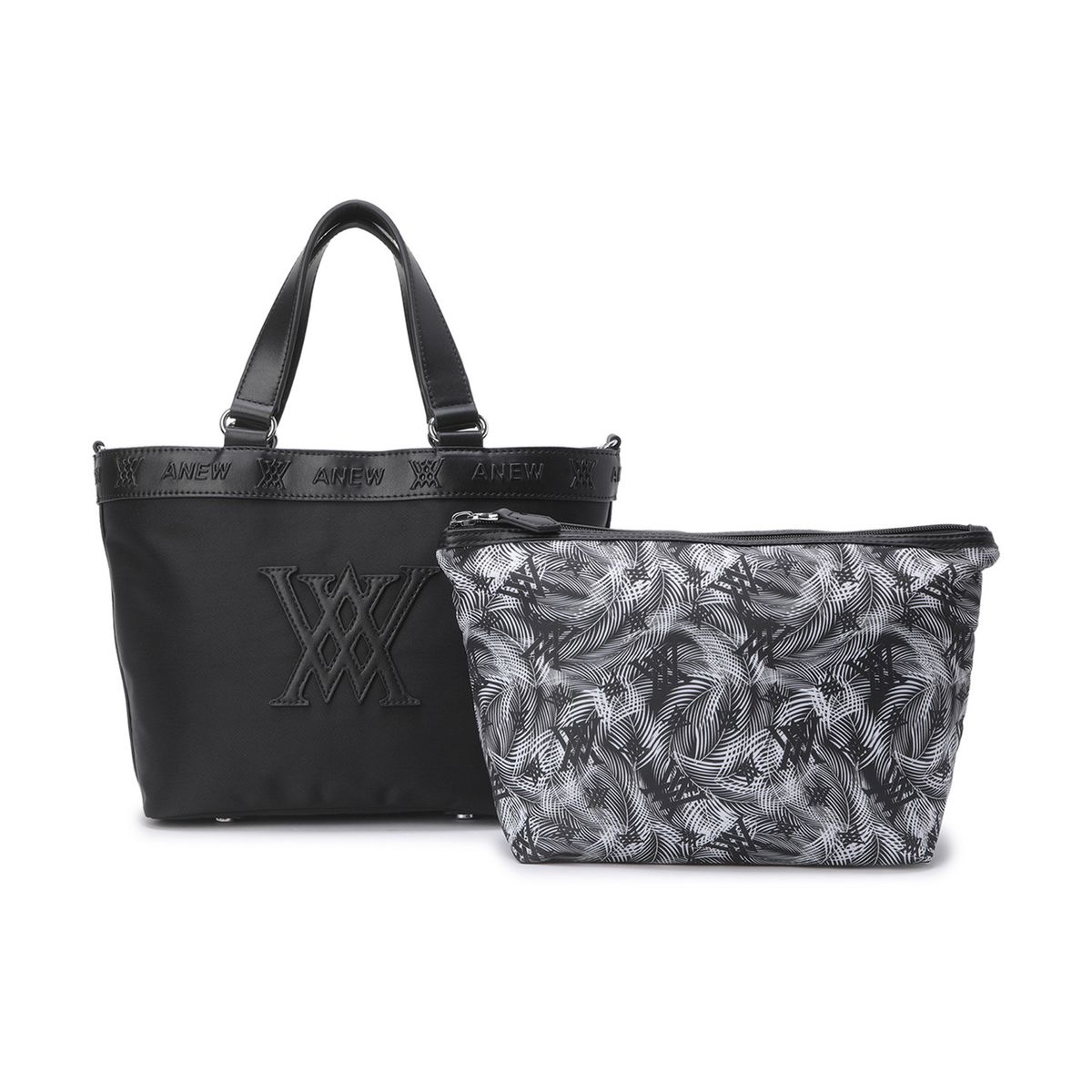 어뉴골프(ANEW GOLF) UNI DETACHABLE POCKET TOTE BAG _BK