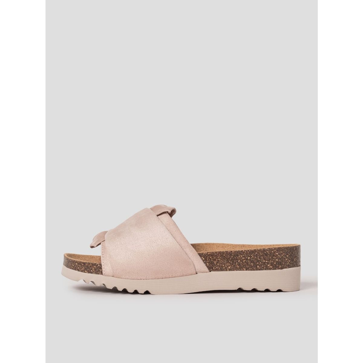 숄(SCHOLL) (WOMEN) 코르크 원스트랩 샌들  베이지 (HH54K2C41A)