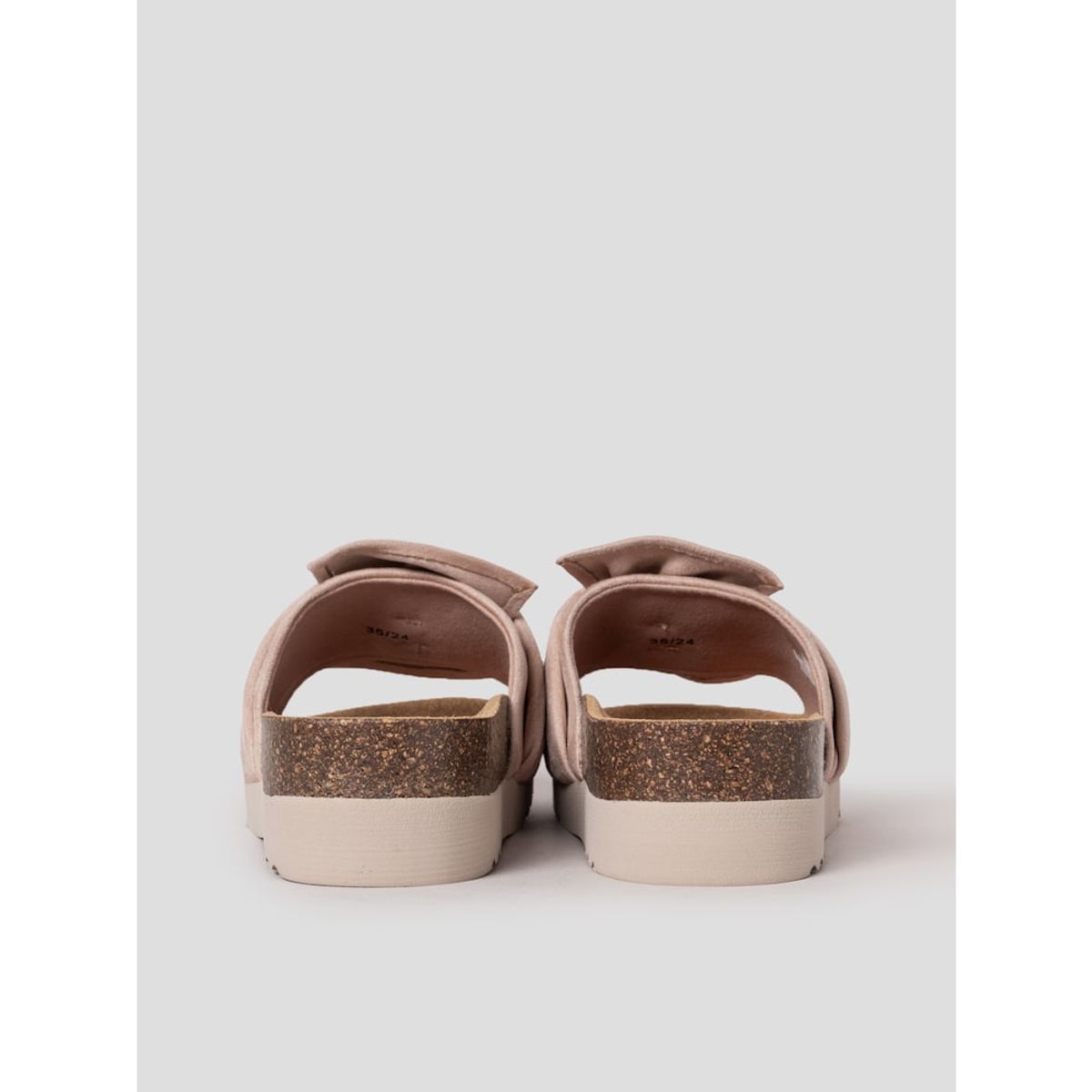 숄(SCHOLL) (WOMEN) 코르크 원스트랩 샌들  베이지 (HH54K2C41A)