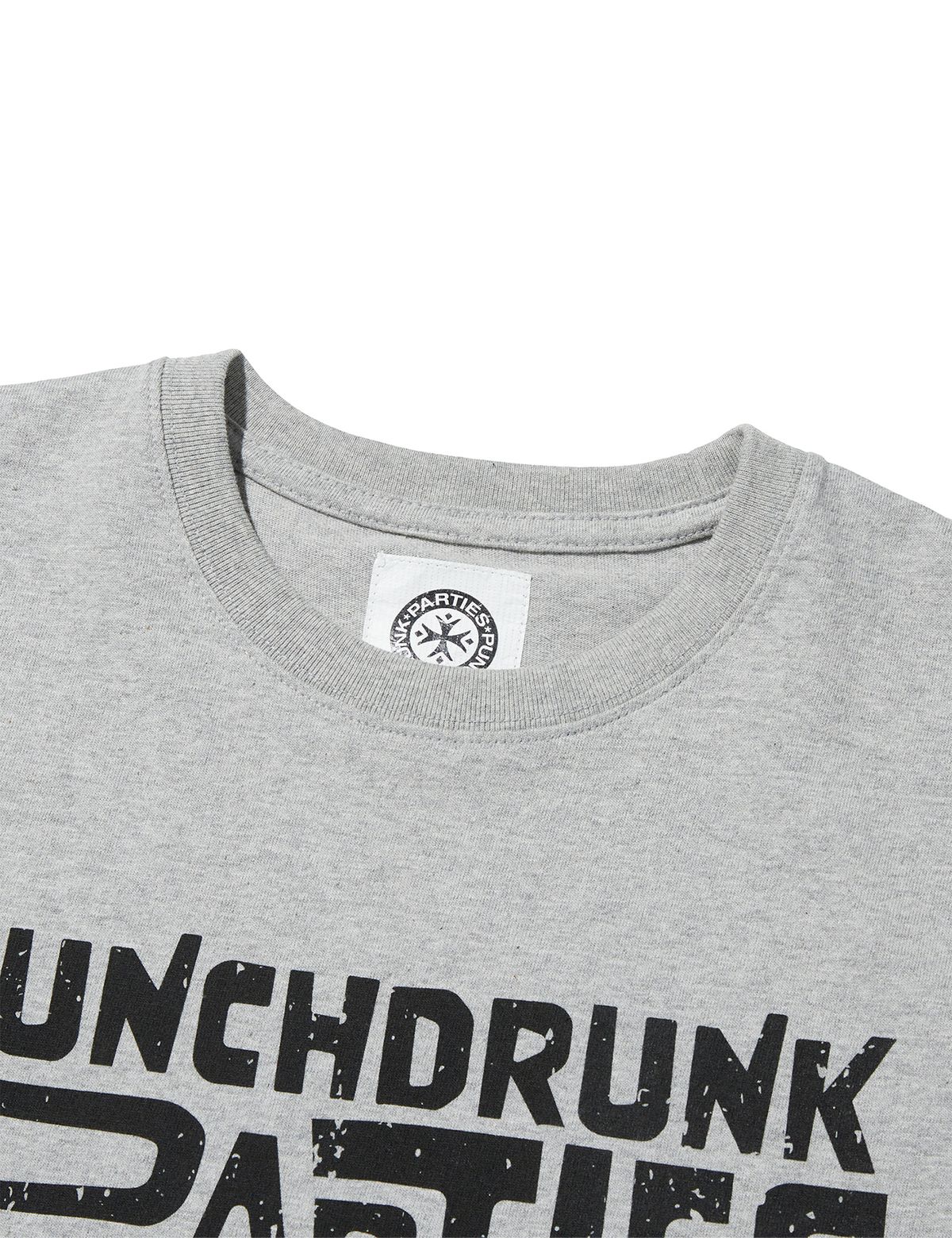 펀치드렁크파티즈(PUNCH DRUNK PARTIES) Marching Peeps Tee (MELANGE GRAY)