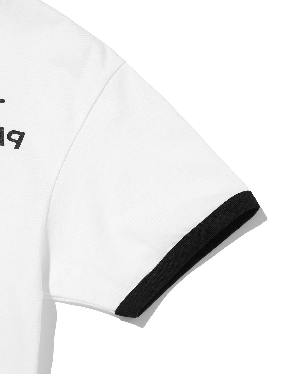 펀치드렁크파티즈(PUNCH DRUNK PARTIES) The Partier Ringer Tee (WHITE)
