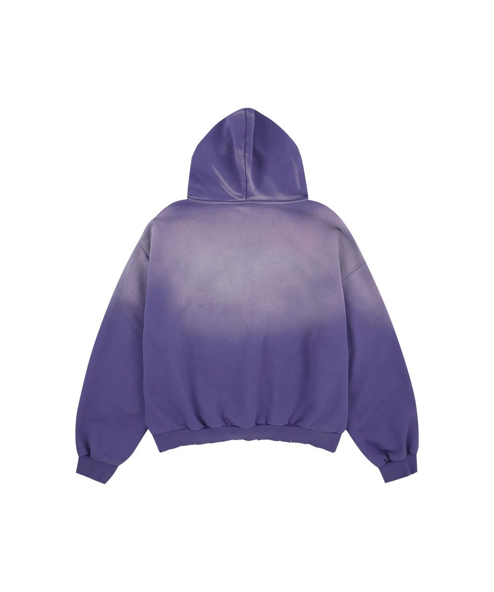 MUSINSA | GRAILZ AXX HOLE HOODIE [PURPLE]