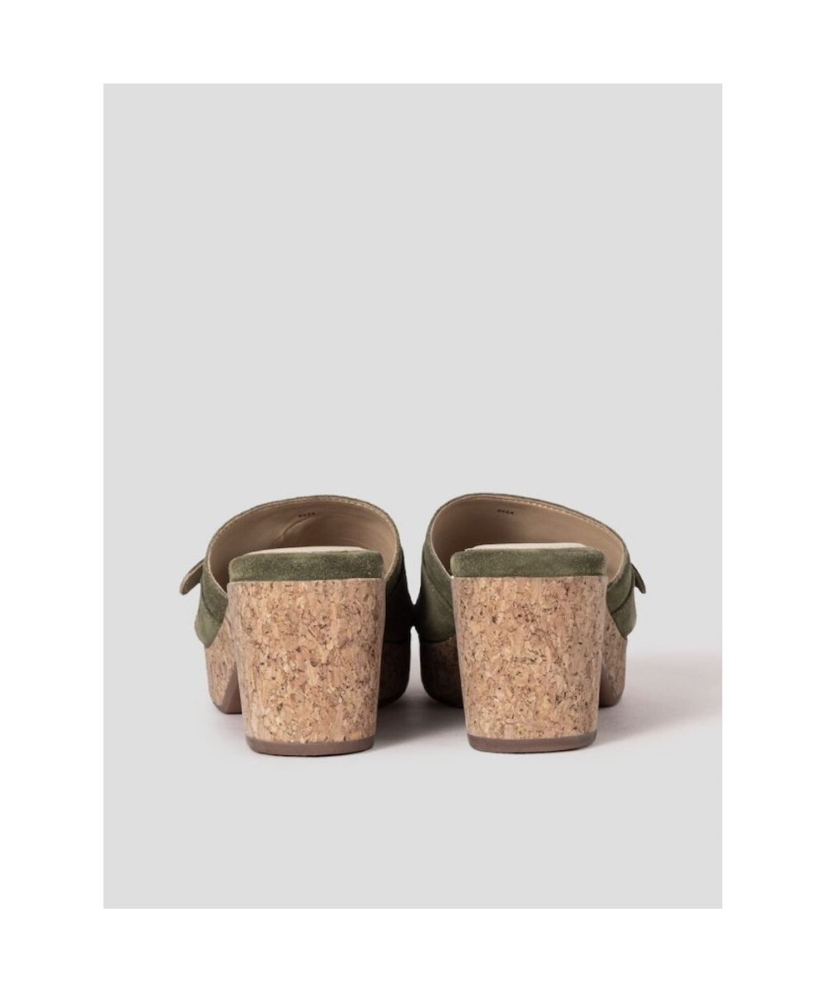 숄(SCHOLL) (WOMEN) 원스트랩 청키 샌들  카키 (HH54K2W11H)