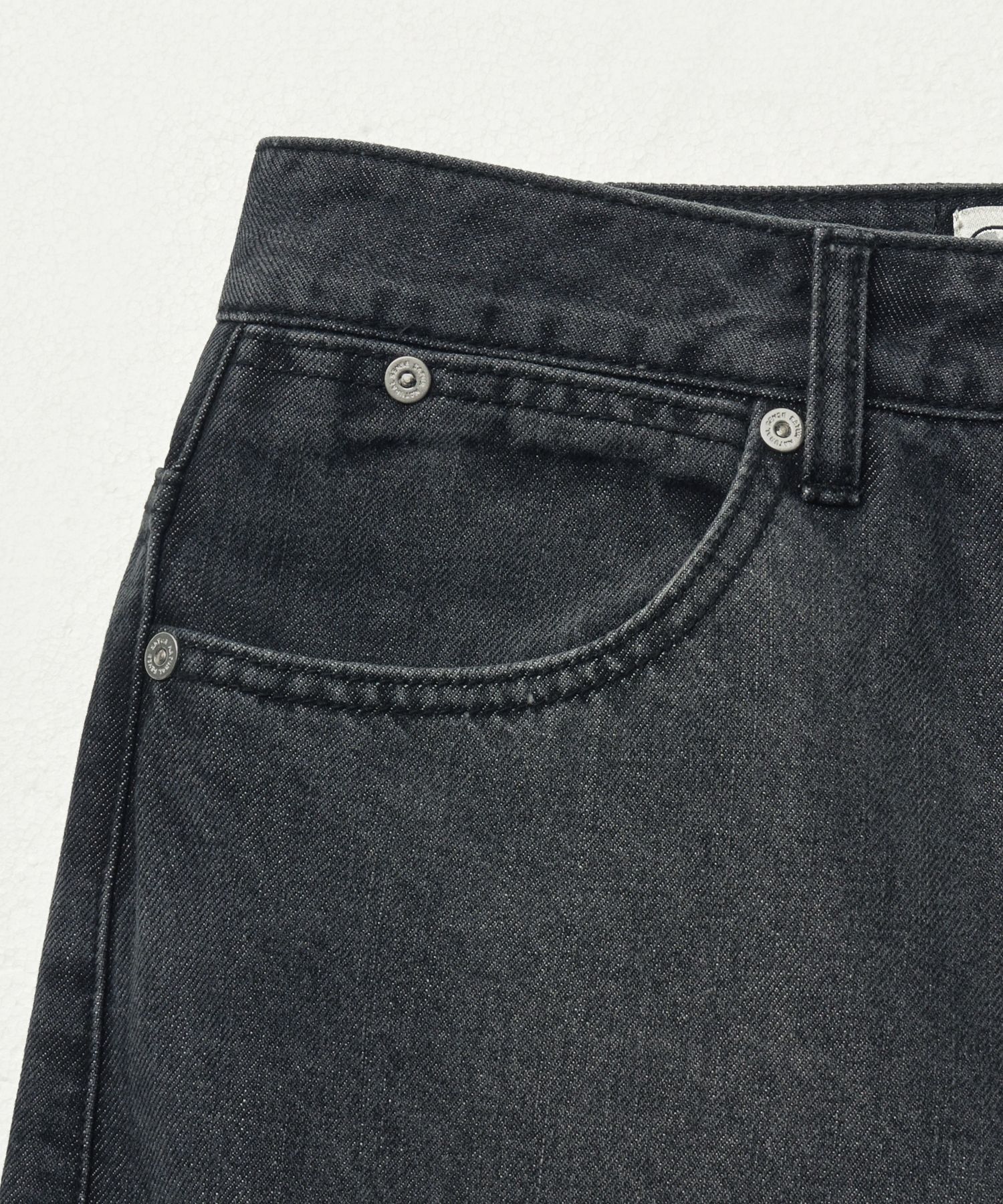 デニム・ジーパン SATUR Relaxed denim pants black SA251MDP04BLK0 MUSINSA | SATUR Relaxed denim pants black