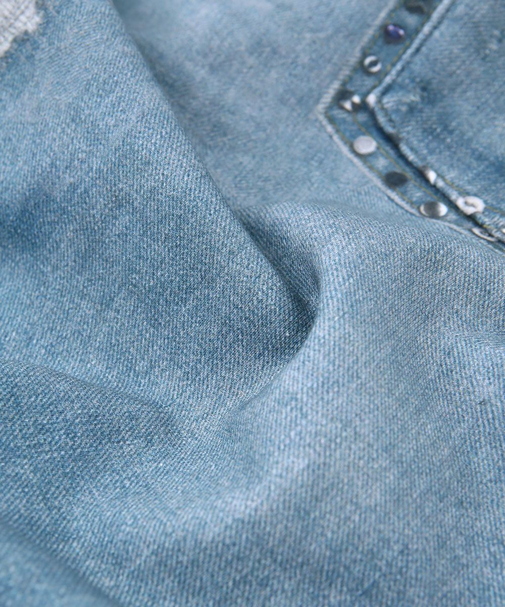 ★GRAILZ★【送料0/関税0】RHINSTONE ILLUSION DENIM PANTS MUSINSA公式 | GRAILZ WASHING ILLUSION DENIM PANTS [BLUE]