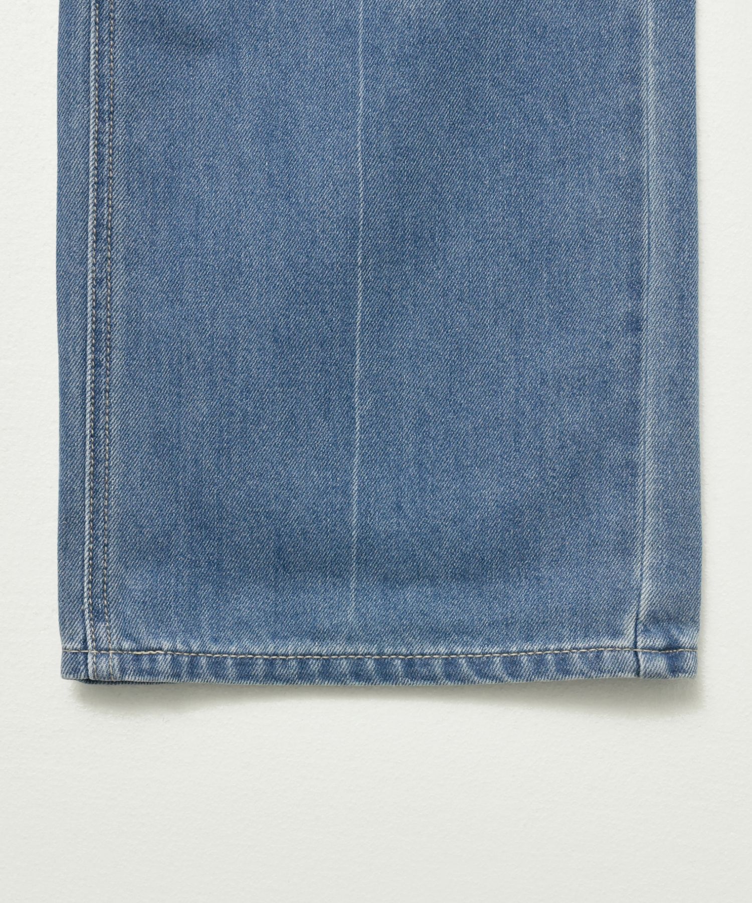 MUSINSA公式 | SATUR (W) Linen Relaxed Denim Pants Blue