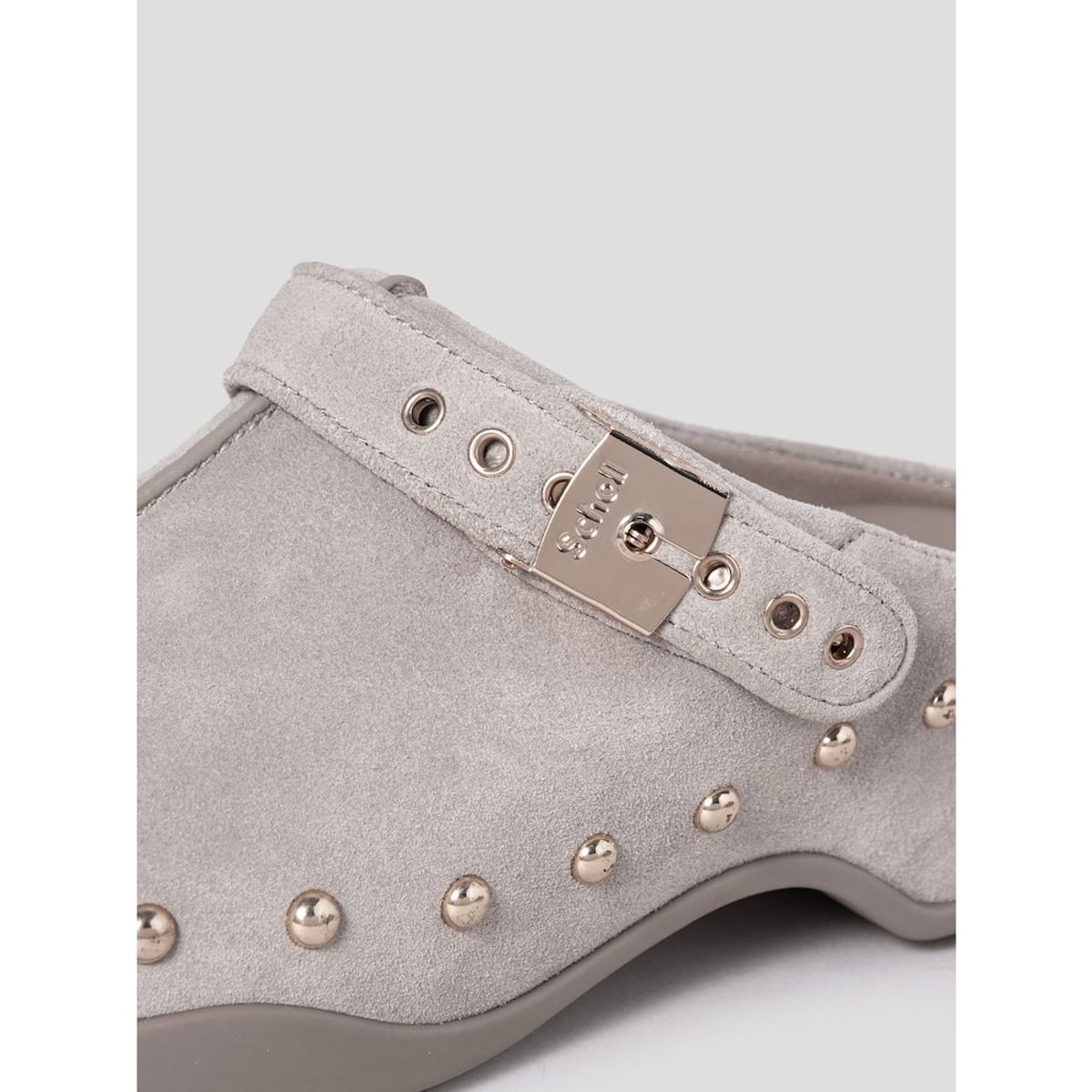숄(SCHOLL) (WOMEN) 스터드 크로그 샌들  옐로이시 브라운 (HH54K2W16B)