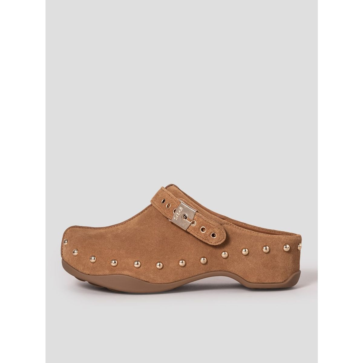 숄(SCHOLL) (WOMEN) 스터드 크로그 샌들  브릭 (HH54K2W16C)