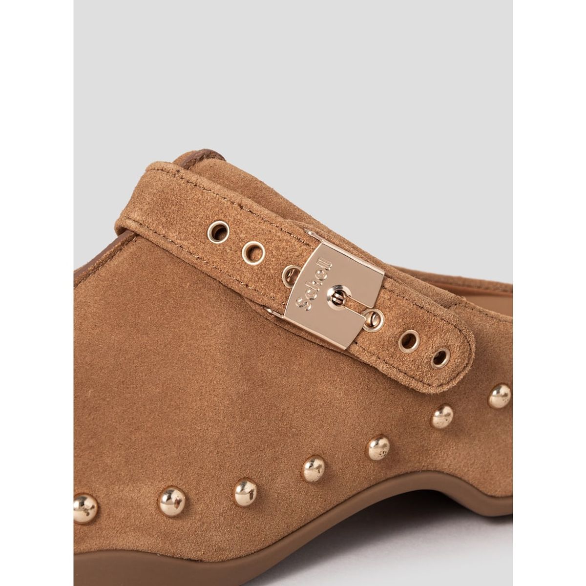 숄(SCHOLL) (WOMEN) 스터드 크로그 샌들  브릭 (HH54K2W16C)