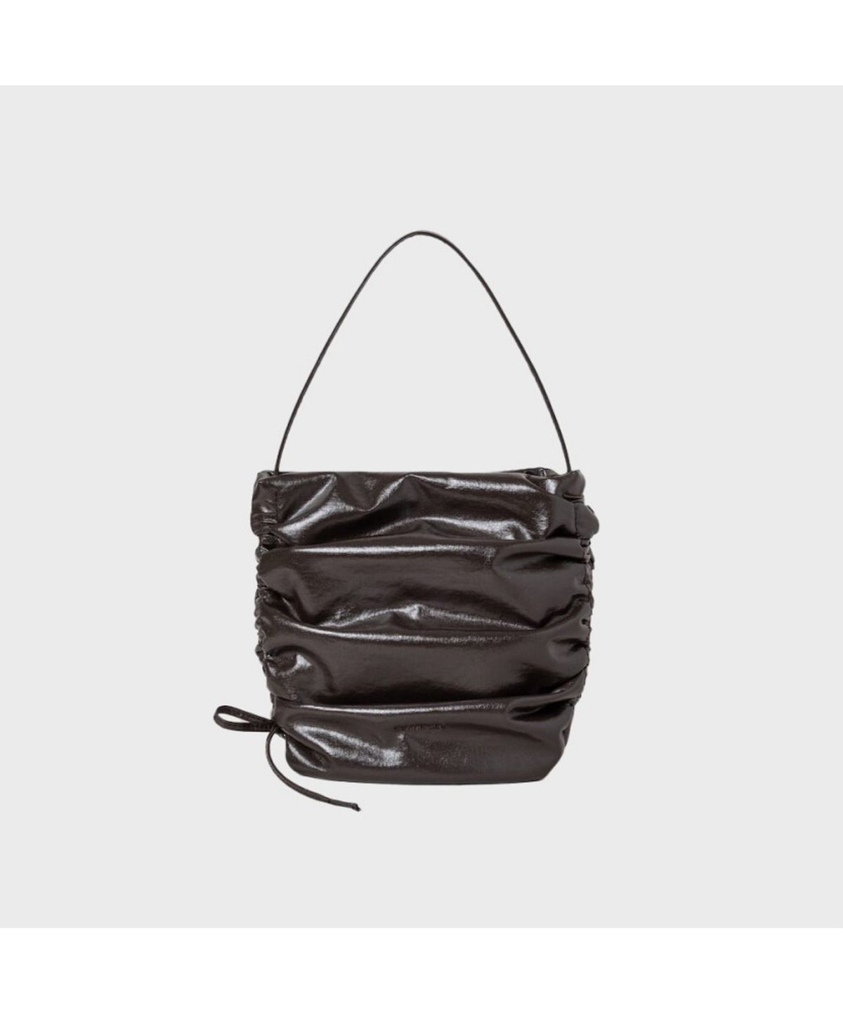 빈폴 액세서리(BEANPOLE ACCESSORY) 윈디 셔링 스몰 토트백 - 브라운